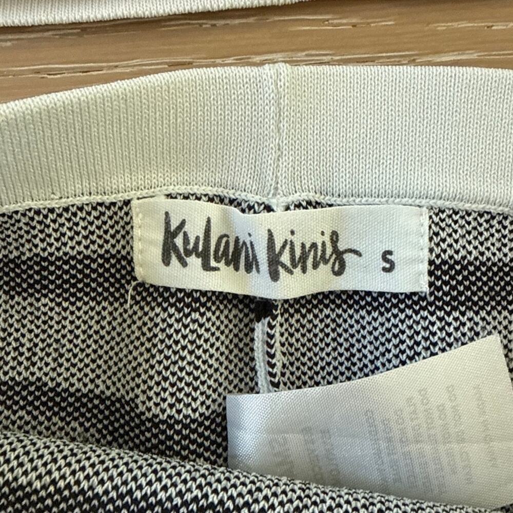 Kulani Kinis Essential Knit Micro Short Halter Zebra Savanna Size S in Stripes - Picture 2 of 5